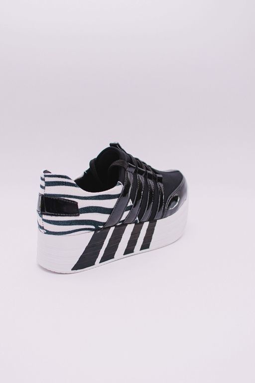 Sneaker Plat negro 40